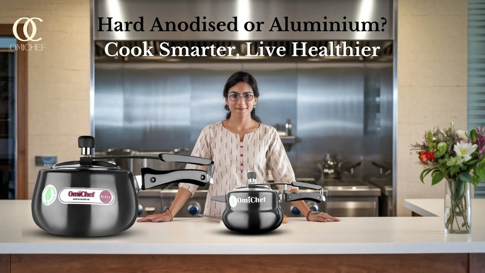 Hard Anodised Pressure Cooker