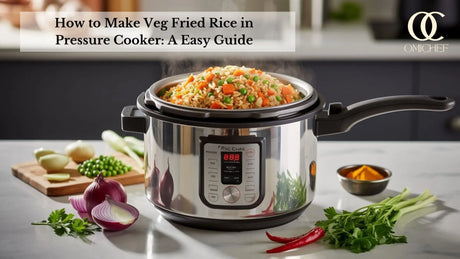 Veg Fried Rice in Pressure Cooker