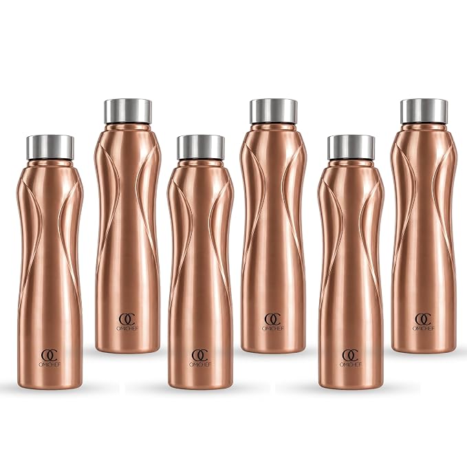 Omichef Blaze Stainless Steel Single Wall Fridge Water Bottle – 1000 ML