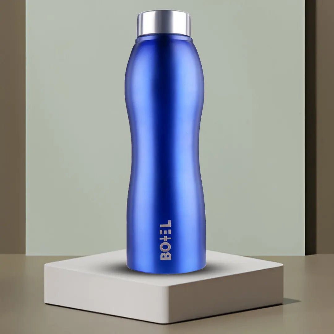 UniSteel Curvy Fridge Bottle- Capacity 1 Litre OmiChef