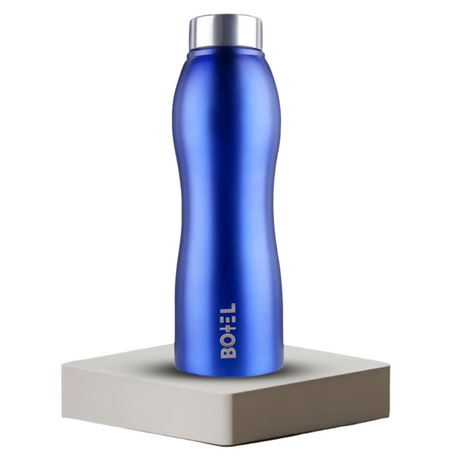 UniSteel Curvy Fridge Water Bottle 1 litre | School | Office | Park & Daily Uses OmiChef