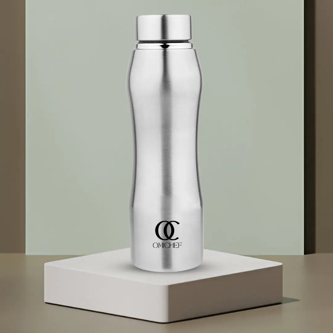 UniSteel Curvy Fridge Bottle- Capacity 1 Litre OmiChef