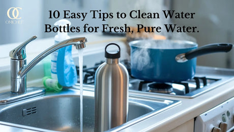 Clean water bottles