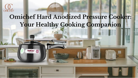 Omichef Hard Anodized Pressure Cooker