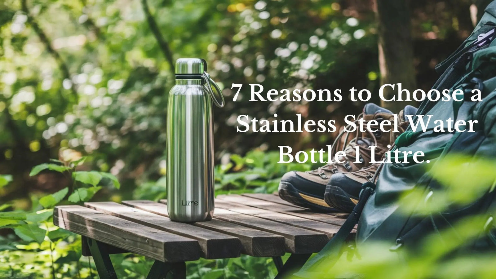 stainless steel water bottle 1 litre