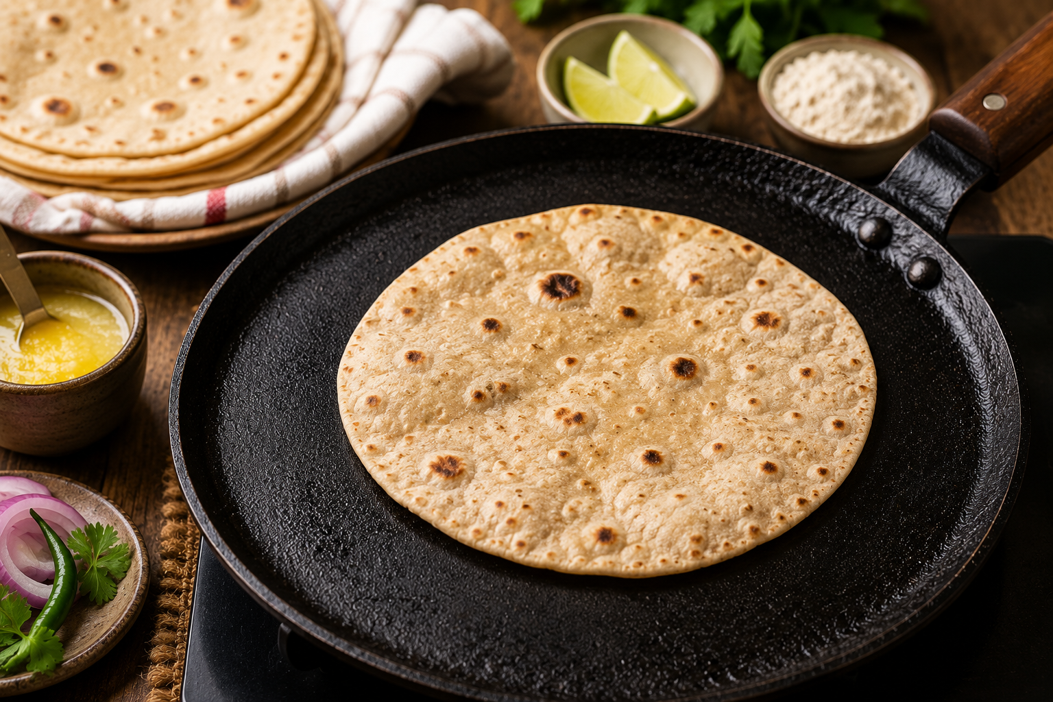 Soft Tawa Roti Recipe for Everyday Homemade Indian Meals