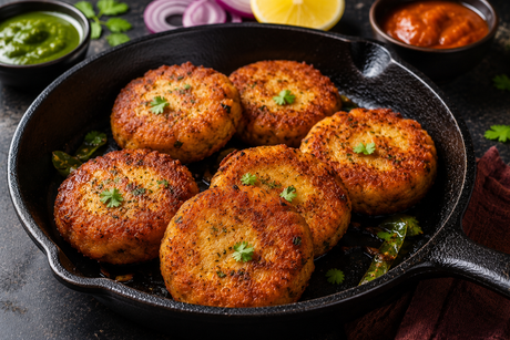 Crispy Aloo Tikki Recipe