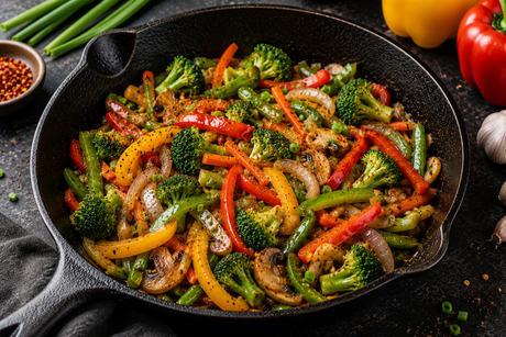 Quick Vegetable Stir Fry With Fresh Crunchy Flavors