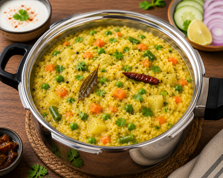 Healthy Vegetable Khichdi For Quick Comfort Family Meals