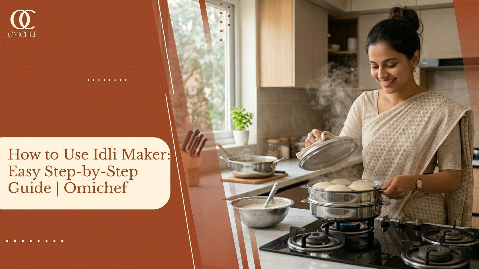 How to Use Idli Maker: Easy Step-by-Step Guide | Omichef