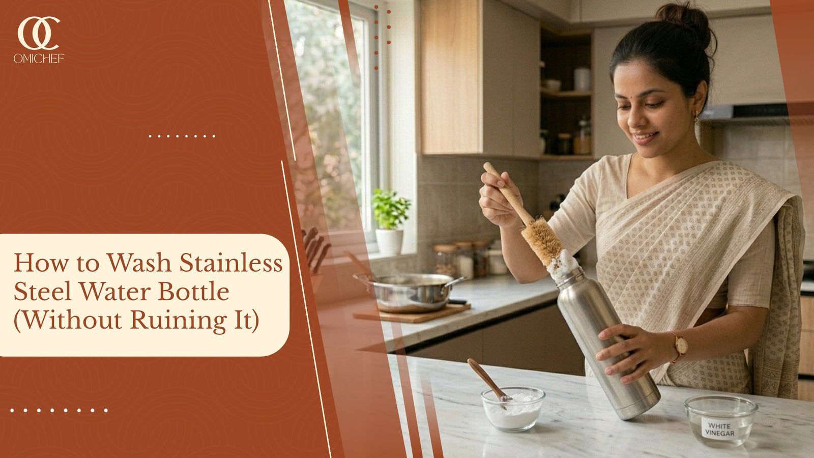How to Wash Stainless Steel Water Bottle (Without Ruining It)