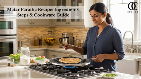 Matar Paratha Recipe
