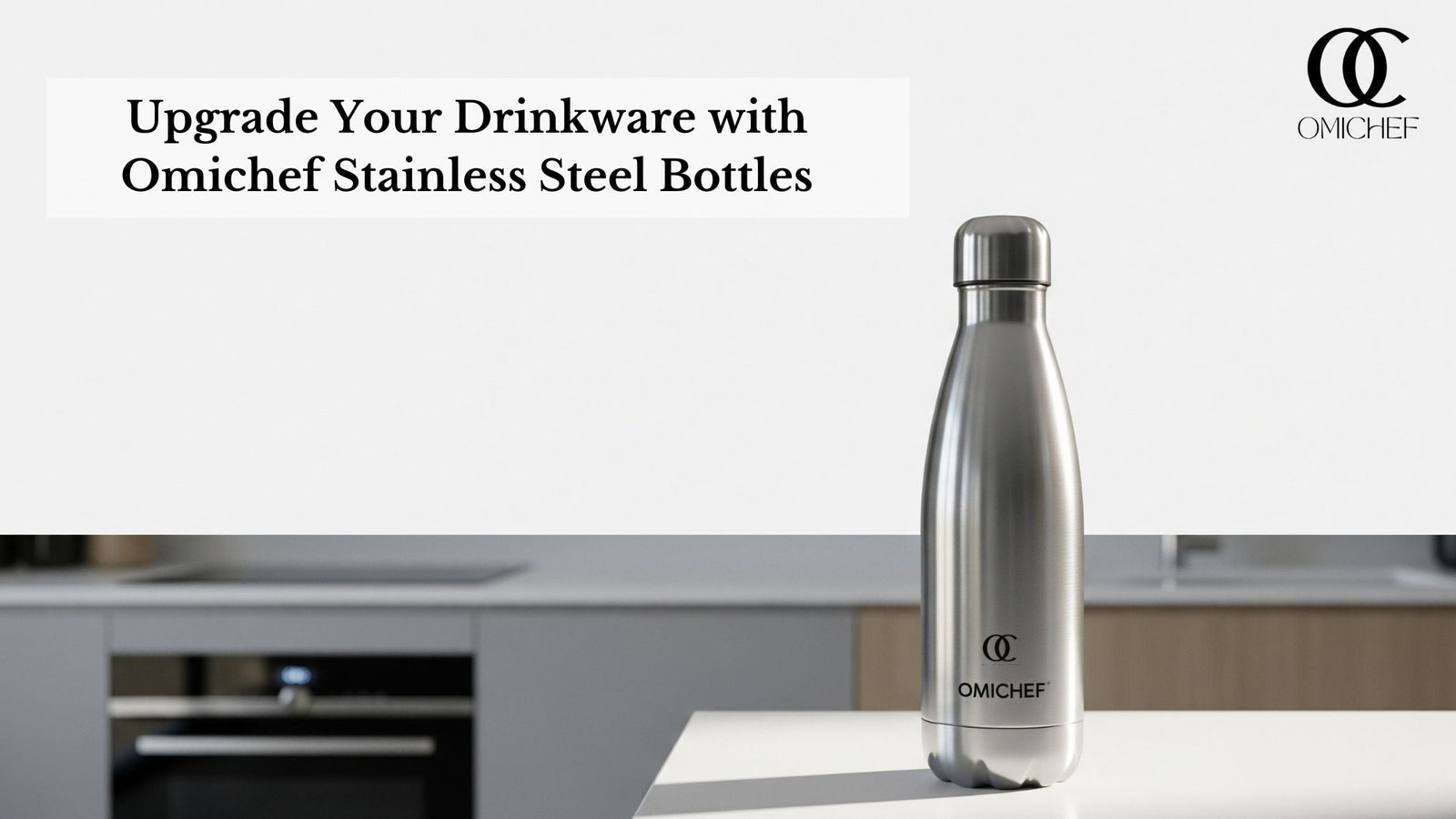 Omichef Stainless Steel Water Bottles