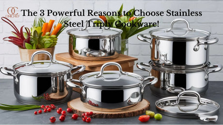 Stainless Steel Triply Cookware