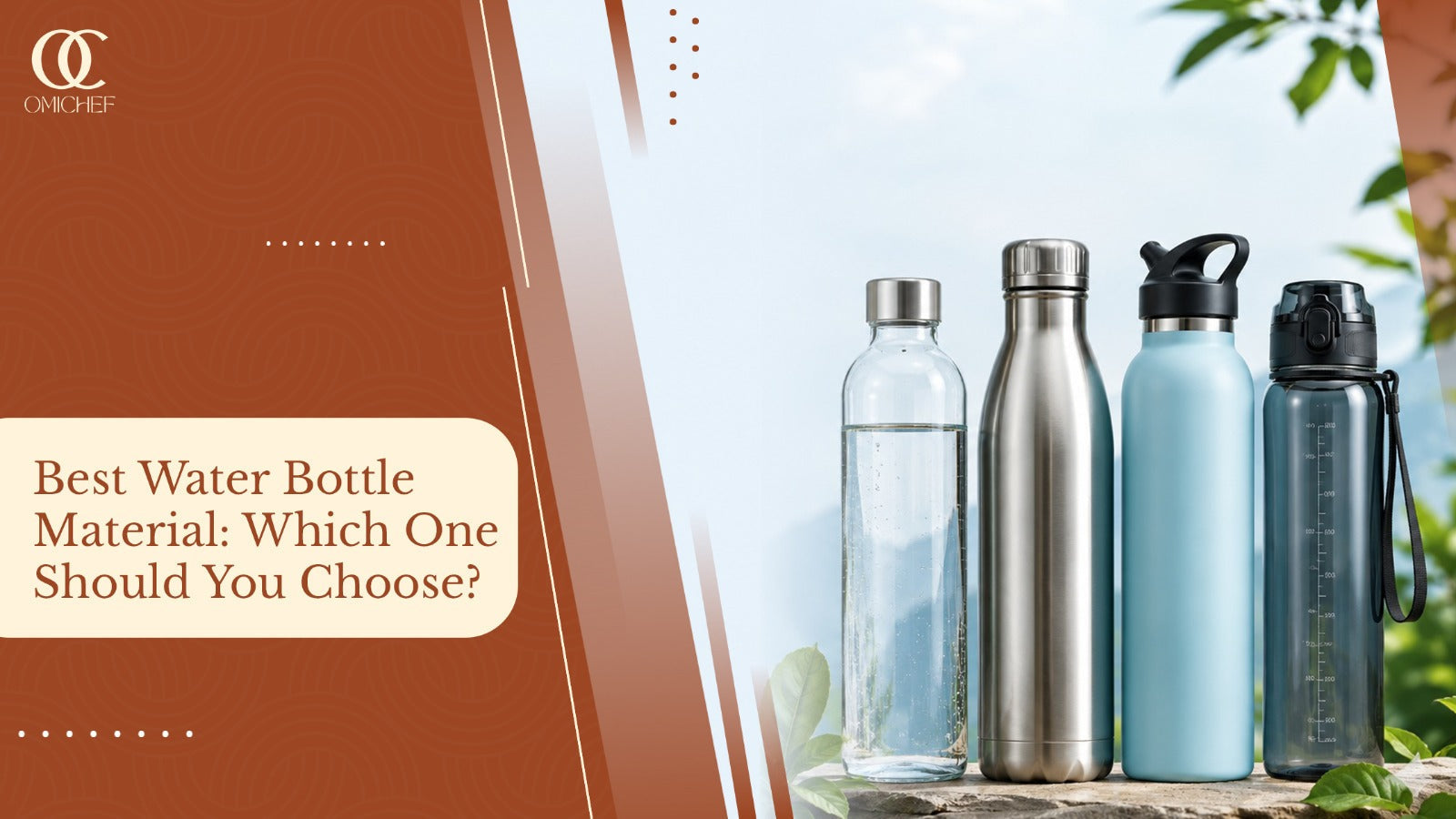 Best Water Bottle Material: Which One Should You Choose?