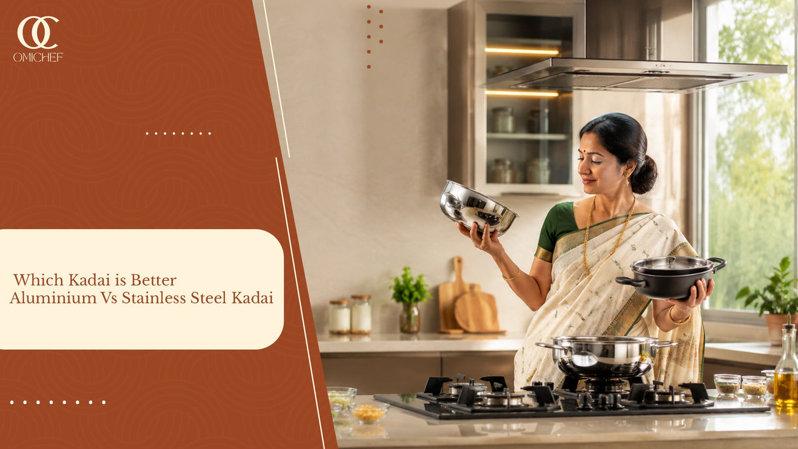 Which Kadai is Better: Aluminium vs Stainless Steel Kadai?