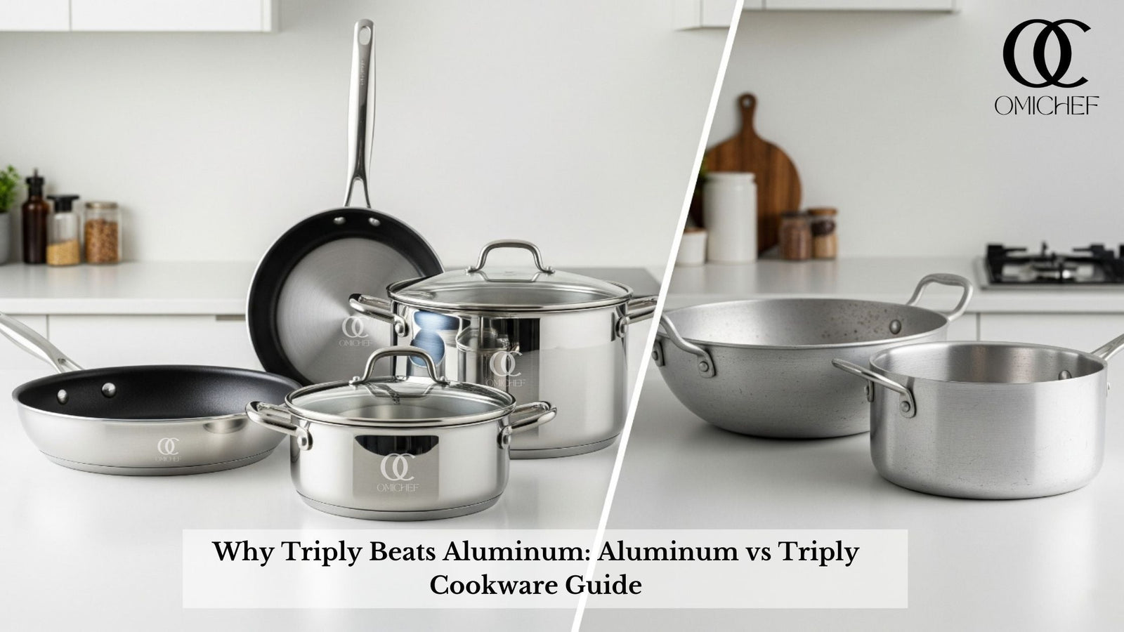Aluminum vs Triply Cookware