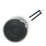 Elite Honeycomb Triply Stainless Steel Roti Tawa with free Spatula | Induction Compatible OmiChef
