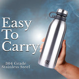 Nexa Stainless Steel Water Bottle | Vacuum Insulated | Hot & Cold For 24 Hours | Capacity 900 ML OmiChef