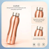 Omichef Stainless Steel Water Bottle 1L Copper Finish