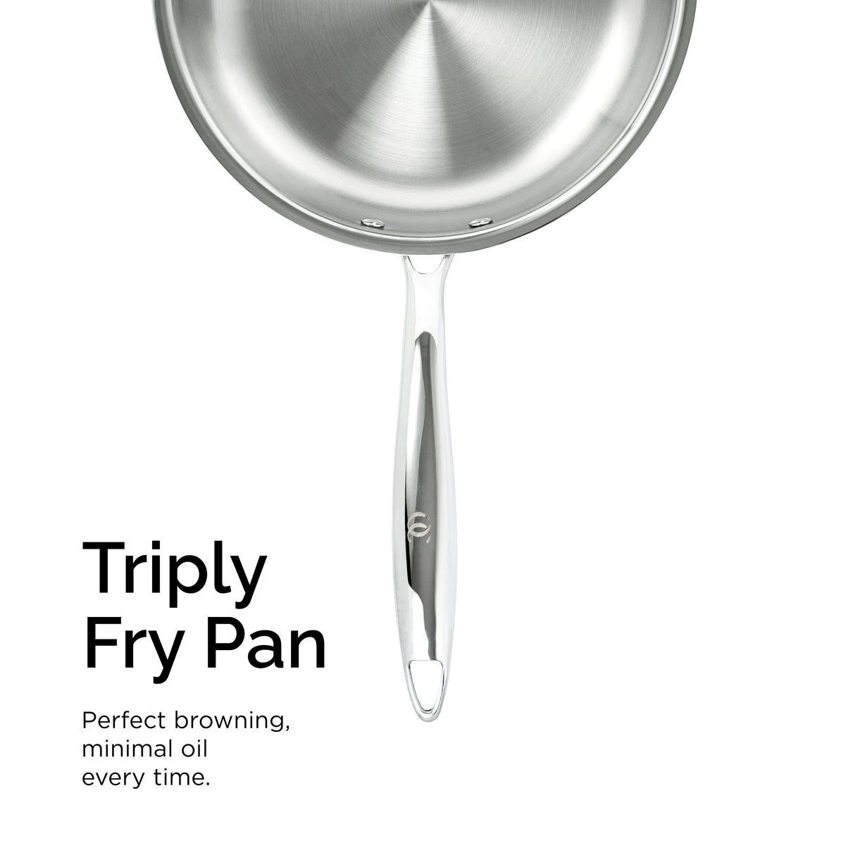 Premium TRIMAX Triply Cookware Set Kadai + Frypan + Wok with Free Wooden Spatula Combo OmiChef