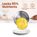 TRIMAX Triply Cookware Kadhai-Frypan Combo Cookware Set with Free Spatula -Premium Quality OmiChef