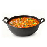 Premium Cast Iron Kadai for Cooking | Heavy-Duty Iron Kadhai for Frying & Curry | Deep, Durable & Even-Heating Cookware