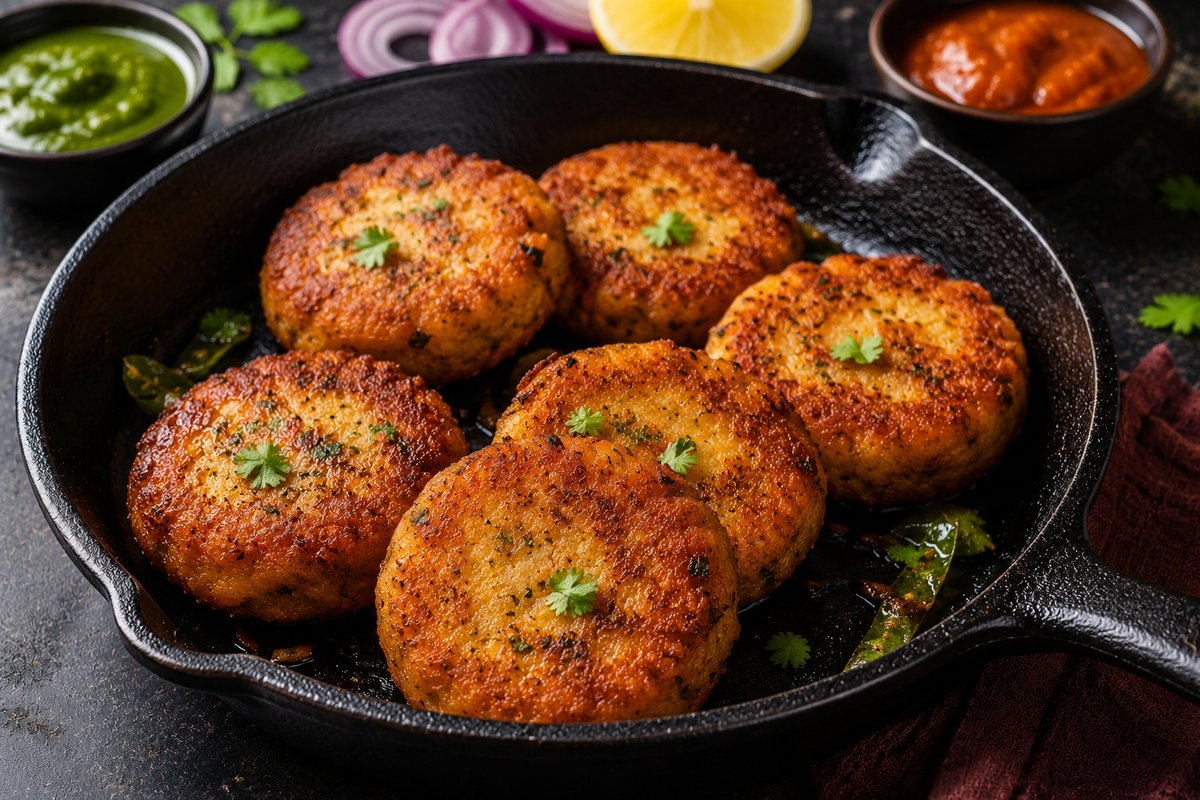 Crispy Aloo Tikki Recipe