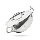 FLEX Triply HoneyComb Kadai with Free Spatula OmiChef