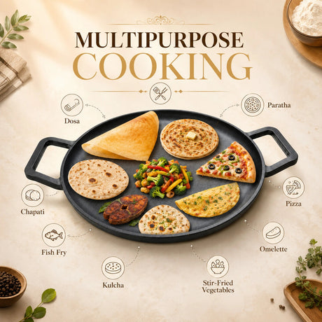 Cast Iron Dosa Tawa