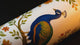 Omichef Stainless Steel Single Wall Peacock Floral Print 1000ML